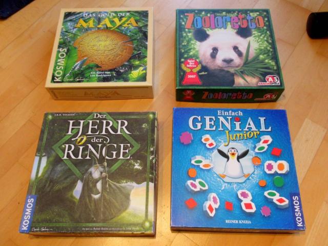 Gold der Maya Zooloretto Herr der Ringe Genial Junior je 15 Euro - 1