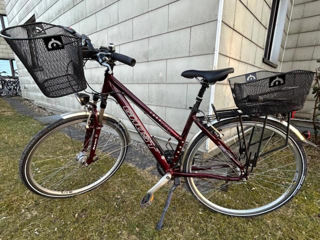 Ghost TR1800 Damen Trekking Fahrrad 28" inklusive 2 Körbe - 1